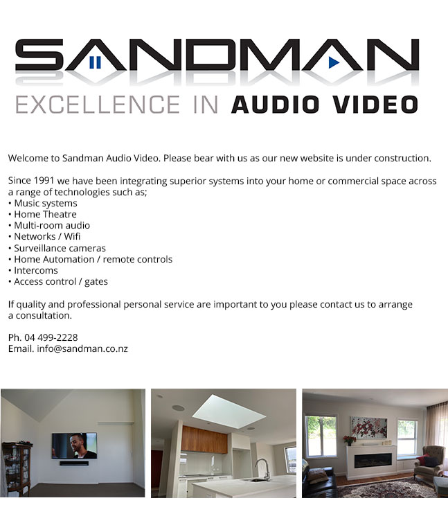 Sandman - Excellence in Audio Video
